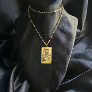 The Chariot Tarot Necklace
